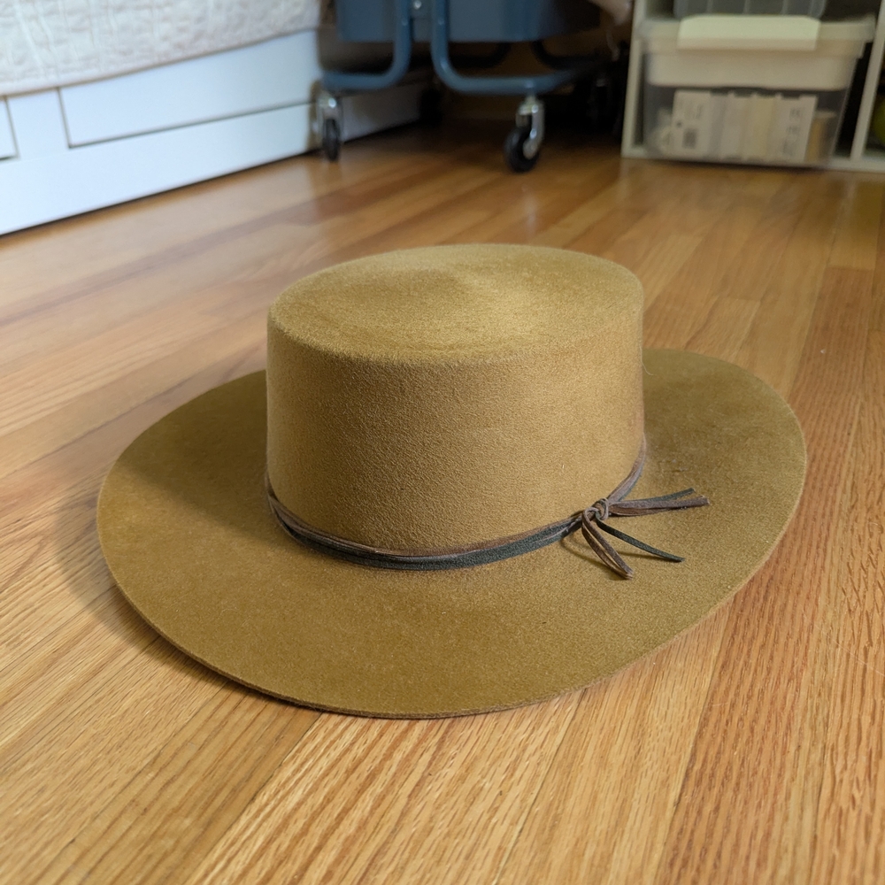 Tan Boater Har | Fedora
